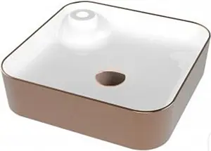 Раковина Bien Flame 43 розовое золото/белый FALG04302FD1G5000 Раковина Bien Flame 43 розовое золото/белый FALG04302FD1G5000, 1