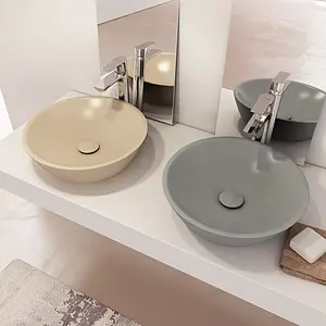 Раковина ISVEA SistemaY Soft 45 слоновая кость 10SY65045SV-2K Раковина ISVEA SistemaY Soft 45 слоновая кость 10SY65045SV-2K, 5