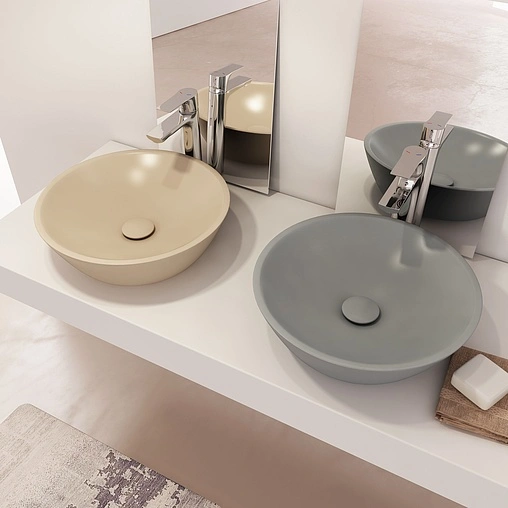 Раковина ISVEA SistemaY Soft 45 слоновая кость 10SY65045SV-2K Раковина ISVEA SistemaY Soft 45 слоновая кость 10SY65045SV-2K