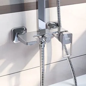 Душевая система со смесителем для ванны IDDIS Bild хром BILSB1Fi06, 4