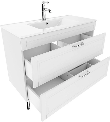 Тумба-умывальник напольная IDDIS Oxford 80 белый OXF80W0i95K