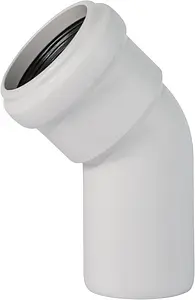 Отвод внутренний бесшумный D=58мм Угол 45° Ostendorf Skolan Safe SKB 332120, 1
