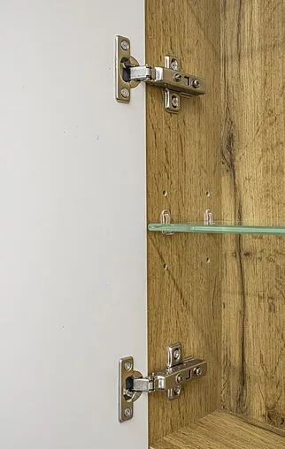 Шкаф-зеркало Домино Bruno 60 дуб вотан DBr2902HZ