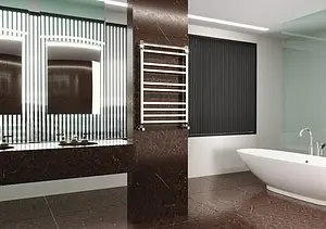 Полотенцесушитель водяной лесенка Lemark Bellario П10 500x800 полированная сталь LM68810 Полотенцесушитель водяной лесенка Lemark Bellario П10 500x800 полированная сталь LM68810, 5