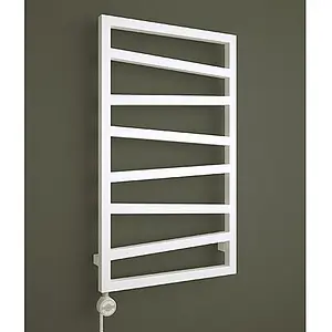 Полотенцесушитель электрический лесенка Terma Zigzag 835x500 белый WLZIG083050 K916E1Е8, 3