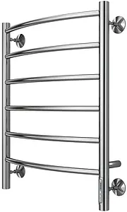 Полотенцесушитель электрический лесенка Terminus Классик П6 500х650 электро quick touch полированная сталь 4670078531322, 1