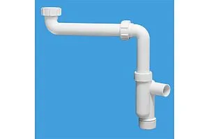 Сифон трубный для раковины Mc Alpine белый MRCAT32-HC, 3