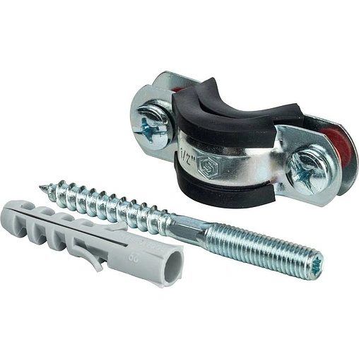 Хомут сантехнический обрезиненный ½" (20-24мм) Stout SAC-0020-100012 Хомут сантехнический обрезиненный ½" (20-24мм) Stout SAC-0020-100012