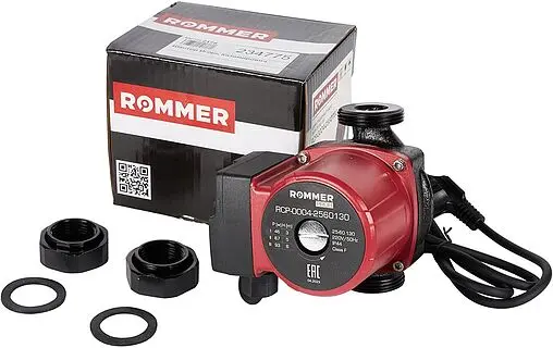 Насос циркуляционный Rommer Profi RATE 25/60-130 RCP-0004-2560130