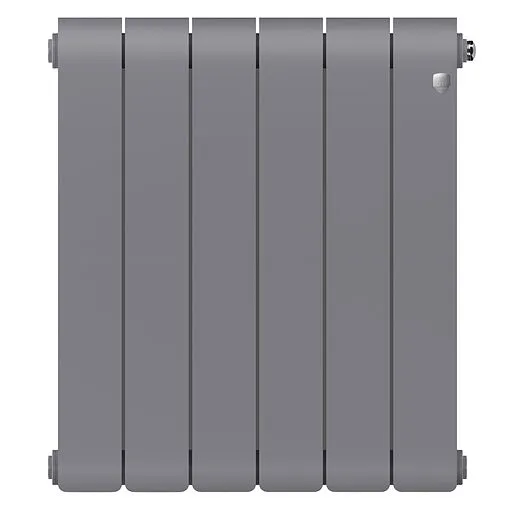 Радиатор биметаллический 6 секций Royal Thermo Infinity 500 Silver Satin RTINSS5006 Радиатор биметаллический 6 секций Royal Thermo Infinity 500 Silver Satin RTINSS5006