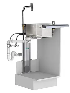 Смеситель для кухни с выдвижным изливом Hansgrohe Talis Select M51 220 2jet sBox хром 73868000, 5