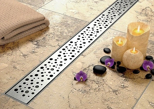 Решетка для лотка 744мм AlcaPlast Buble-750M