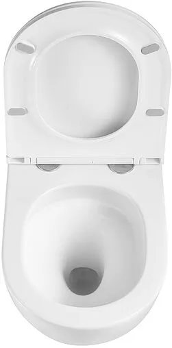 Унитаз подвесной безободковый Lemark Glazer Торнадо 3.0 белый глянец 9614003