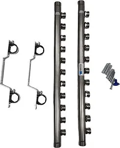 Группа коллекторная распределительная 11 отводов 1"н/н x ¾"ек Watts HLV2000 VA 10080783 Группа коллекторная распределительная 11 отводов 1"н/н x ¾"ек Watts HLV2000 VA 10080783, 4