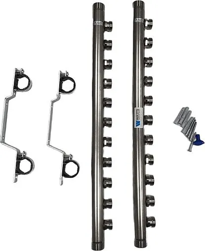 Группа коллекторная распределительная 11 отводов 1"н/н x ¾"ек Watts HLV2000 VA 10080783