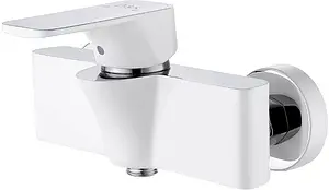 Смеситель для душа D&K Berlin Steinbeis белый/хром DA1433116 Смеситель для душа D&K Berlin Steinbeis белый/хром DA1433116, 3