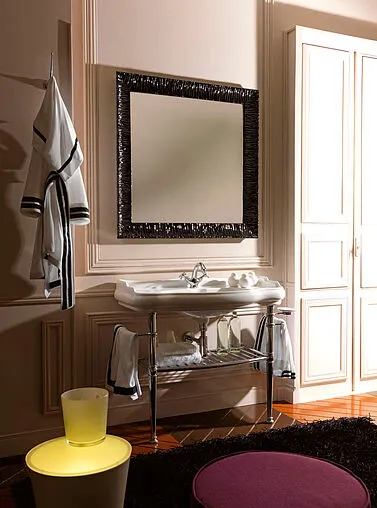 Зеркало Kerasan Retro 100 золото 736403