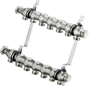 Группа коллекторная распределительная 7 отводов 1"нг x ¾"ек Oventrop Multidis SH 1407157 Группа коллекторная распределительная 7 отводов 1"нг x ¾"ек Oventrop Multidis SH 1407157, 1