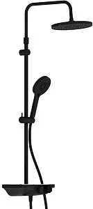 Душевая система с термостатом для ванны Damixa Apollo чёрный матовый 947760300, 1