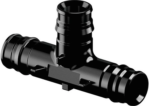 Тройник аксиальный соединительный 63мм Uponor Q&amp;E 1042860