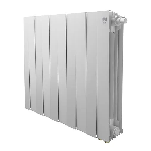 Радиатор биметаллический 10 секций нижнее правое подключение Royal Thermo PianoForte 500 VR80 Bianco Traffico RTPWVR803050010 Радиатор биметаллический 10 секций нижнее правое подключение Royal Thermo PianoForte 500 VR80 Bianco Traffico RTPWVR803050010