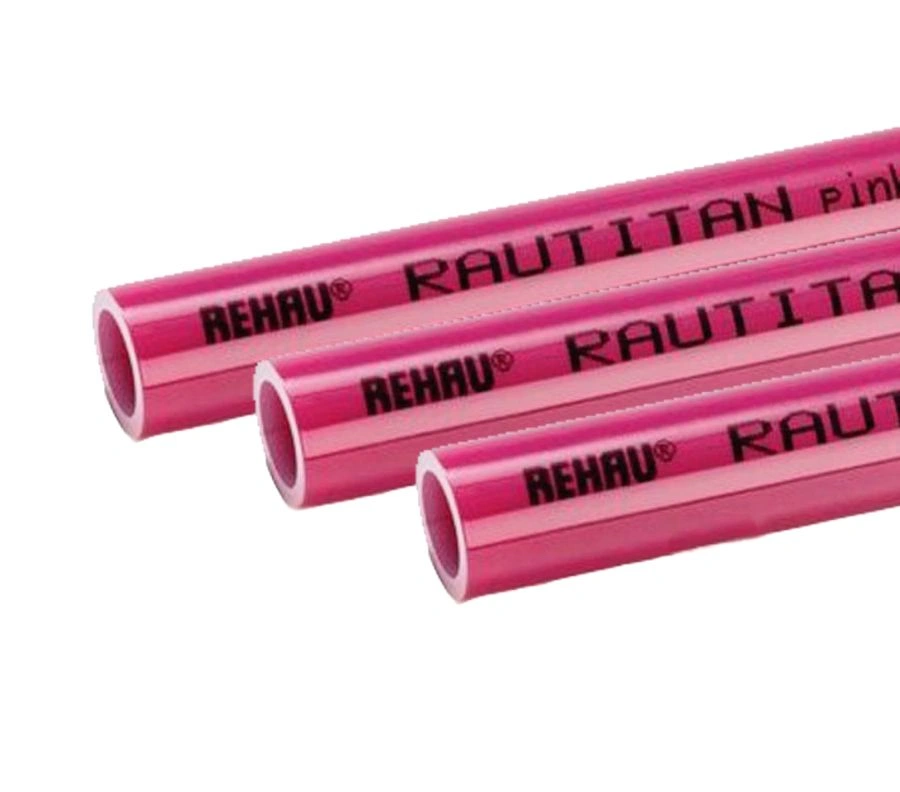 Труба сшитый полиэтилен Rehau Rautitan pink 16 x 2.2 мм PE-Xa EVAL бухта 120м 11360421120