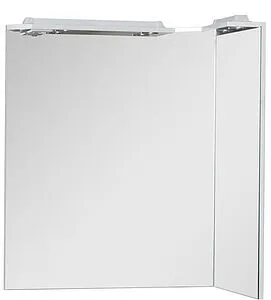 Зеркало с подсветкой Aquanet Корнер 80 R белый 00158821 Зеркало с подсветкой Aquanet Корнер 80 R белый 00158821, 1