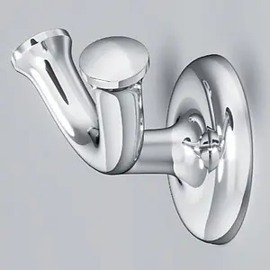 Крючок двойной Am.Pm Like хром A8035600 Крючок двойной Am.Pm Like хром A8035600, 4