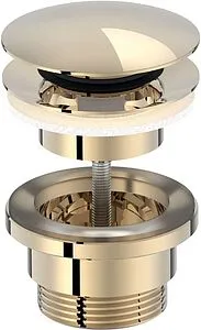 Выпуск автоматический для раковины Jacob Delafon золото E30536-BGG Выпуск автоматический для раковины Jacob Delafon золото E30536-BGG, 1