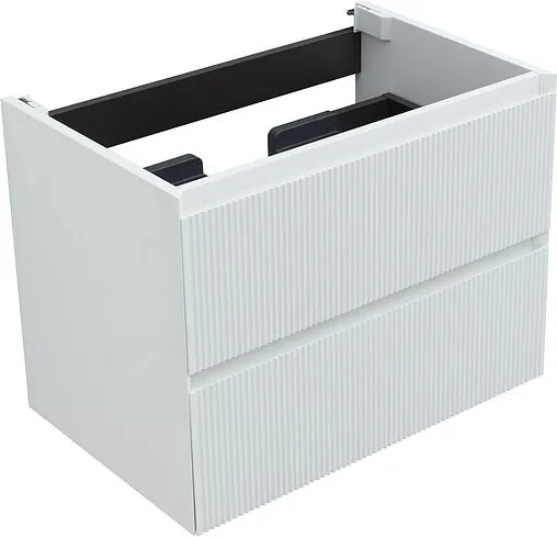 Тумба-умывальник подвесная Aquanet Альтера 70 белый матовый 00337155+00333267