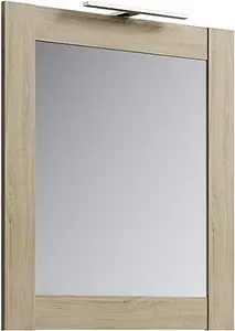 Зеркало с подсветкой Aqwella Simphony 70 дуб сонома Sim.02.07/DS Зеркало с подсветкой Aqwella Simphony 70 дуб сонома Sim.02.07/DS, 1