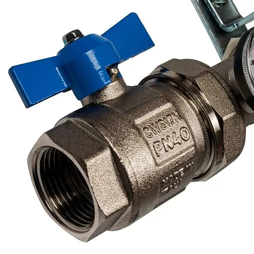 Группа коллекторная с расходомерами 3 отвода 1&quot;в/в x ¾&quot;ек Stout SMS 0907 000003