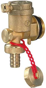 Узел концевой для коллектора ¾"н Giacomini R554IY004 Узел концевой для коллектора ¾"н Giacomini R554IY004, 1