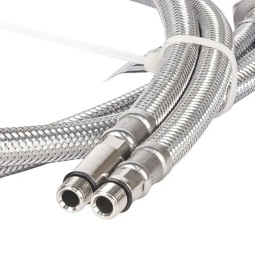 Гибкая подводка для смесителя (пара) Monoflex PEX 12мм 0.5м x ½&quot;в x М10x1 L17/34мм Н01549