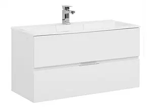 Тумба под умывальник подвесная Aquanet Алвита 100 белый 00235341, 1