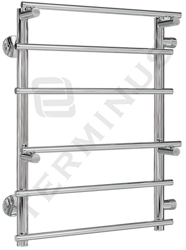 Полотенцесушитель водяной лесенка Terminus Вента П6 450х650 б/п 500 полированная сталь 4620768888830