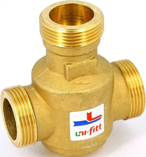 Трехходовой термостатический антиконденсационный клапан 1¼&quot; Kvs 9.0 Uni-Fitt 359G6095