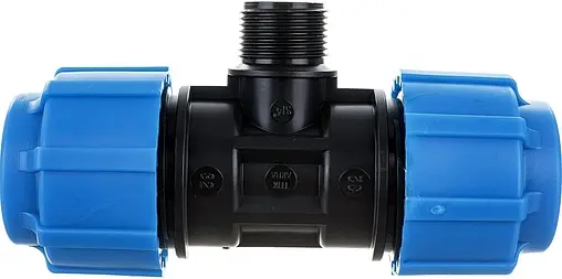 Тройник компрессионный переходной 110мм x 3&quot;н x 110мм ТПК-Аква 1133520