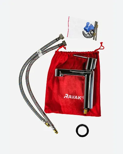 Смеситель для раковины Ravak Puri хром X070113 Смеситель для раковины Ravak Puri хром X070113