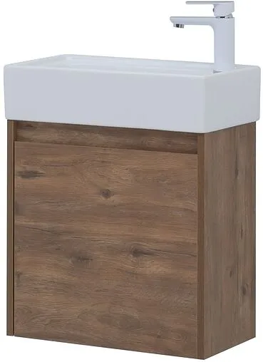 Тумба-умывальник подвесная Aquanet Nova Lite 50 дуб рустикальный 00298855+7045-KL