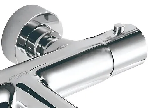 Термостат для ванны Aquatek Вега хром AQ1043CR Термостат для ванны Aquatek Вега хром AQ1043CR