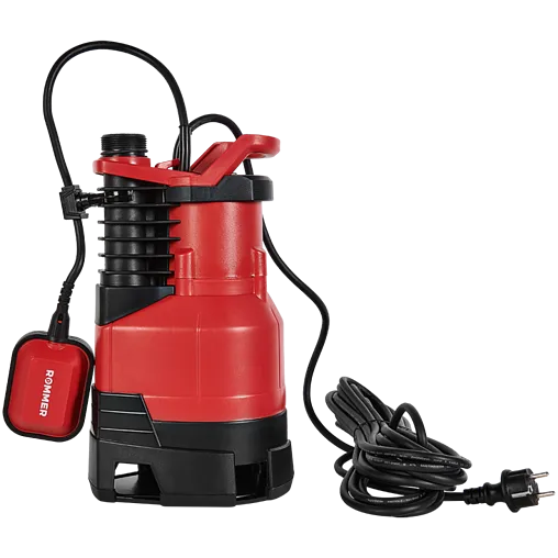Насос дренажный Q=15.5м³/ч H=8.5м Rommer PROFI RDP-0005-100900