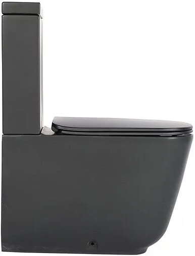 Унитаз-компакт Kerasan Tribeca черный матовый 511731+378131+750990