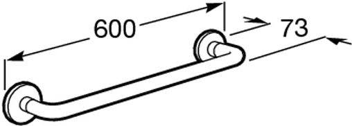 Полотенцедержатель Roca Hotels хром 816729001
