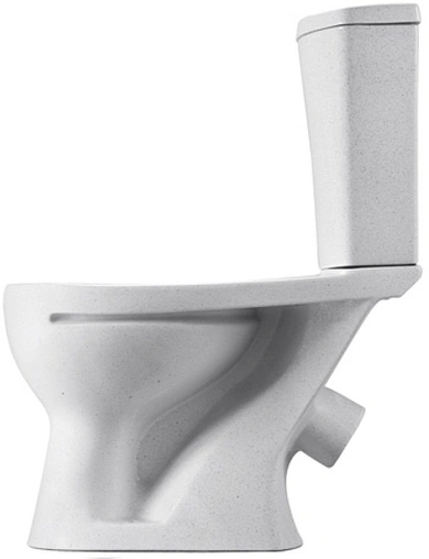 Унитаз-компакт Santeri Ультра крап на белом 1.P401.3.S01.00B.F