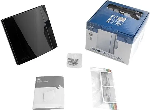 Вентилятор вытяжной Soler &amp; Palau SILENT-100 CZ BLACK DESIGN 4C