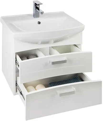 Тумба-умывальник подвесная Milardo Niagara 60 белый NIA60W0M95+0036000M28