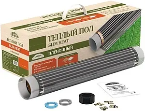 Пленочный теплый пол Национальный комфорт Slim Heat ПНК - 220 1980Вт 9.0м² 100035781700 Пленочный теплый пол Национальный комфорт Slim Heat ПНК - 220 1980Вт 9.0м² 100035781700, 2