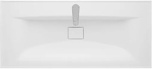 Тумба-умывальник подвесная Aquaton Диор 100 белый 1A1677K3DR010