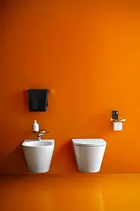 Биде подвесное Laufen Kartell белый 8.3033.1.000.302.1 Биде подвесное Laufen Kartell белый 8.3033.1.000.302.1, 3
